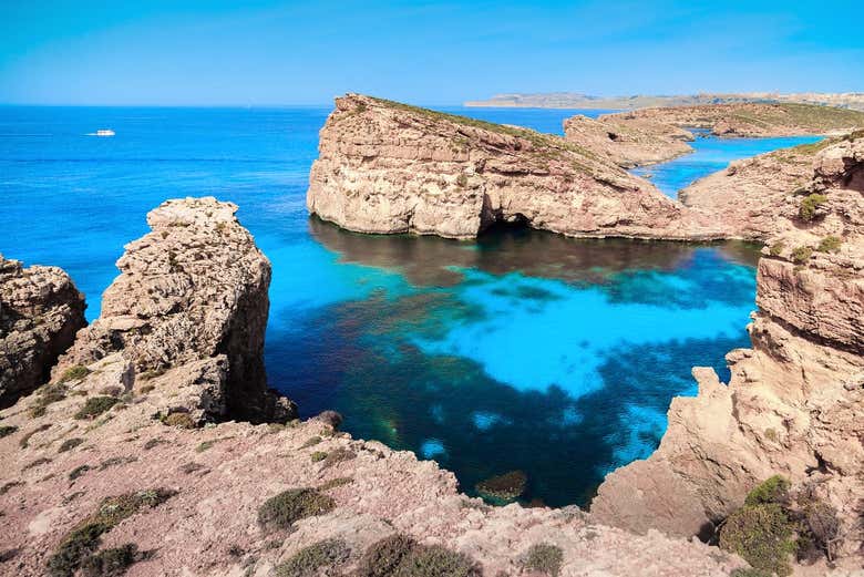 La famosa Laguna Azul